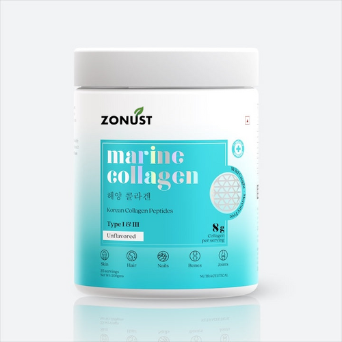 Pure Korean Marine Collagen Peptides | Unflavored | Combat Signs of Ageing