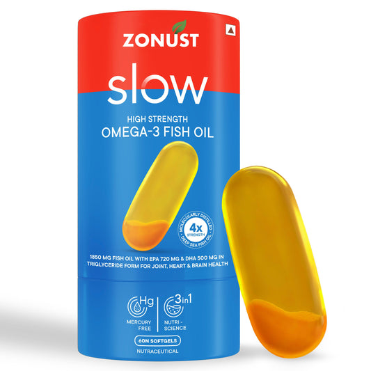 ZONUST® 4x Strength Omega 3 Fish Oil