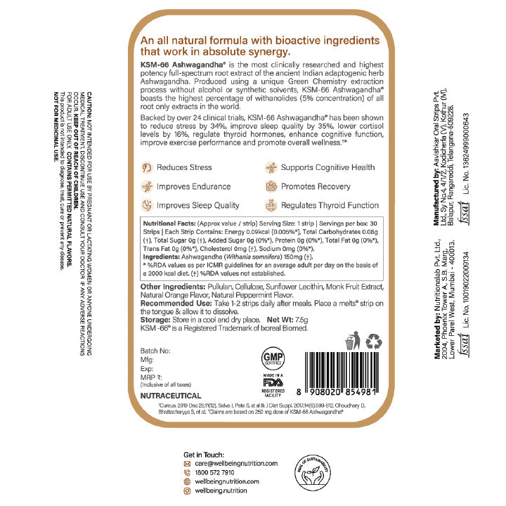 ZONUST® Pure Ashwagandha